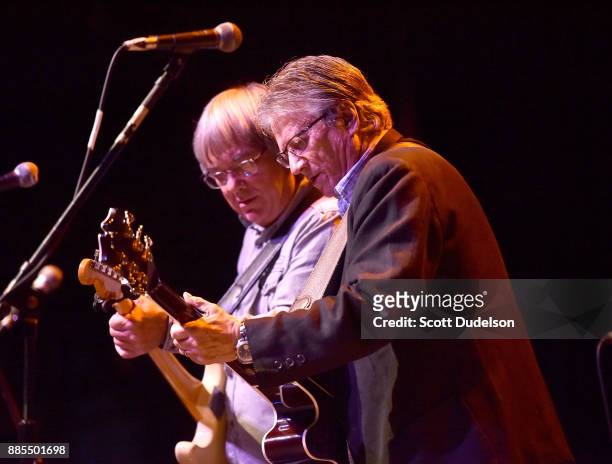 Rock and Roll Hall of Fame inductee Richie Furay - founding member of Buffalo Springfield and Poco - performs onstage in support of Timothy B. Schmit...