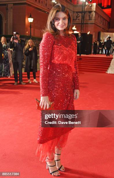 Dame Natalie Massenet attends The Fashion Awards 2017 in partnership with Swarovski at Royal Albert Hall on December 4, 2017 in London, England.