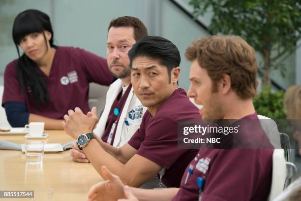 Trust Your Gut" -- Episode 303 -- Pictured: Brian Tee as Ethan Choi, Nick Gehlfuss as Will Halstead --