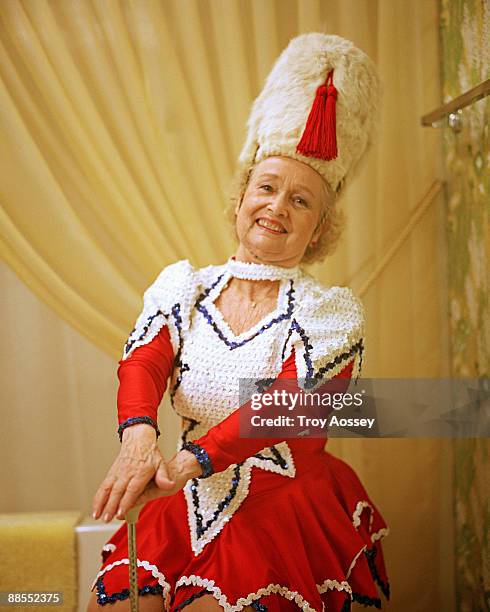 woman dressed as drum majorette - majorette stock pictures, royalty-free photos & images