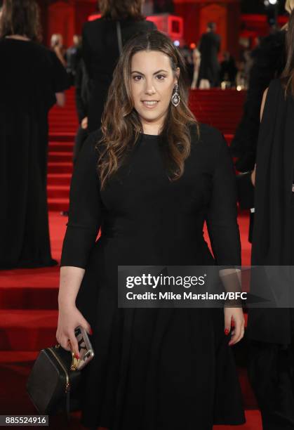 Mary Katrantzou attends The Fashion Awards 2017 in partnership with Swarovski at Royal Albert Hall on December 4, 2017 in London, England.