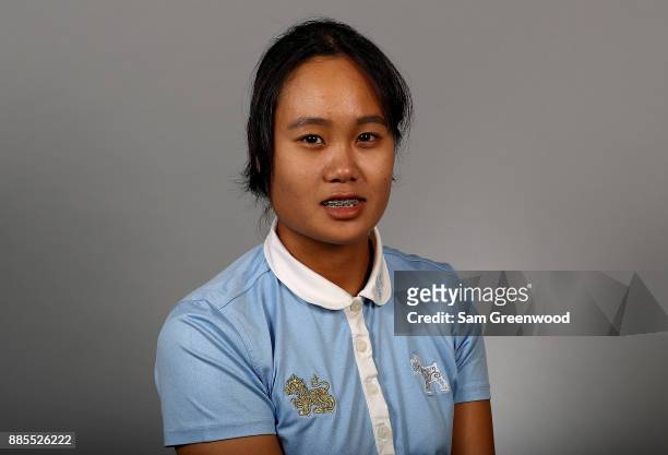Mind Muangkhumsakul of Thailand poses for a portrait during LPGA Rookie Orientation at LPGA Headquarters on December 4, 2017 in Daytona Beach,...