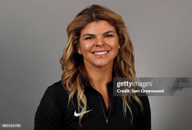 Samantha Troyanovich of the United States poses for a portrait during LPGA Rookie Orientation at LPGA Headquarters on December 4, 2017 in Daytona...