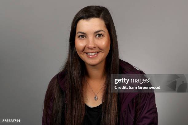 Brittany Marchand of Canada poses for a portrait during LPGA Rookie Orientation at LPGA Headquarters on December 4, 2017 in Daytona Beach, Florida.
