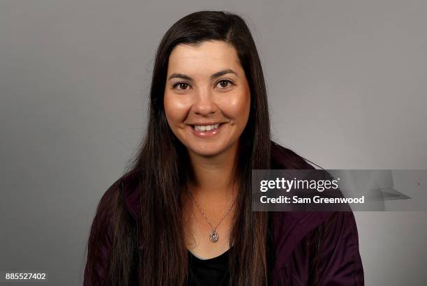 Brittany Marchand of Canada poses for a portrait during LPGA Rookie Orientation at LPGA Headquarters on December 4, 2017 in Daytona Beach, Florida.