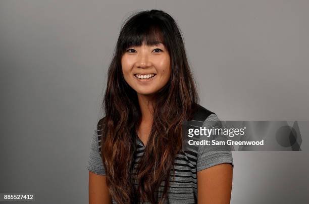Harang Lee of Spain poses for a portrait during LPGA Rookie Orientation at LPGA Headquarters on December 4, 2017 in Daytona Beach, Florida.