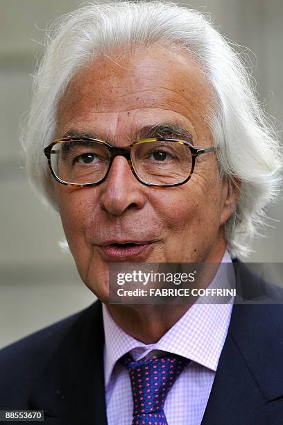 Stern family lawyer Marc Bonnant arrives at the Geneva's courthouse for the last day of the Cecile Brossard's trial on the last day of Cecile...