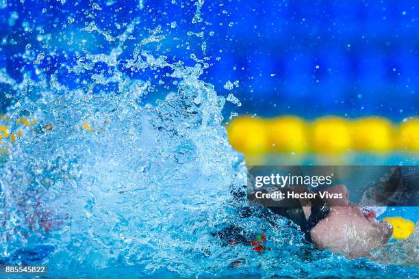 Ihar Boki of Bielorussia competes in Men´s 100 m Backstroke S13 during day 1 of the Para Swimming World Championship Mexico City 2017 at Francisco...