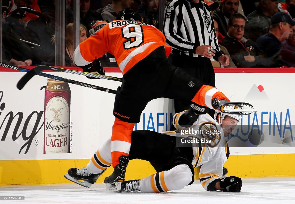 Boston Bruins v Philadelphia Flyers