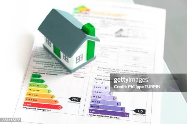 france, still life on housing topic. - aislante fotografías e imágenes de stock