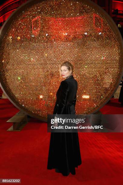 Malgosia Bela attends the Swarovski Prolouge at The Fashion Awards 2017 in partnership with Swarovski at Royal Albert Hall on December 4, 2017 in...