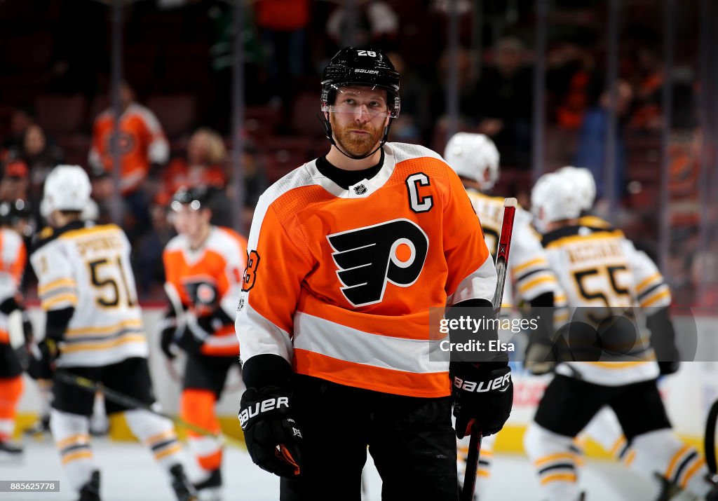 Boston Bruins v Philadelphia Flyers