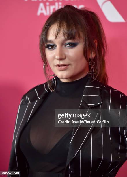 Singer Daya arrives at the Billboard Women In Music 2017 at The Ray Dolby Ballroom at Hollywood & Highland Center on November 30, 2017 in Hollywood,...