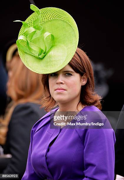 Princess Eugenie of York attends Ladies Day at Royal Ascot at Ascot Racecourse on June 18, 2009 in Ascot, England.