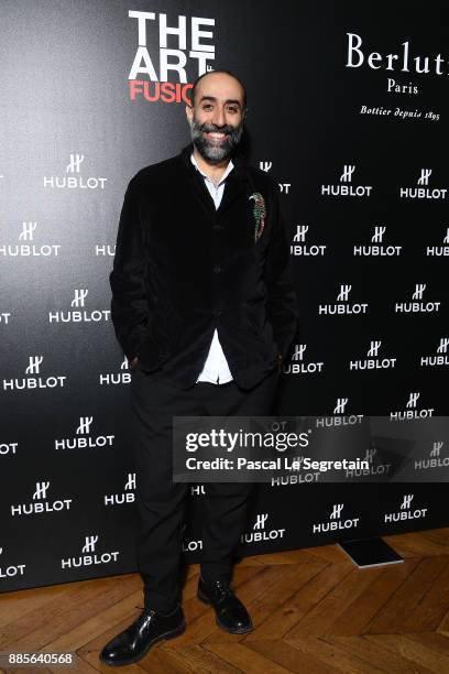 Rabih Kayrouz attends the Hublot and Berluti unveil of two new watches at Hotel D'Evreux on December 4, 2017 in Paris, France.