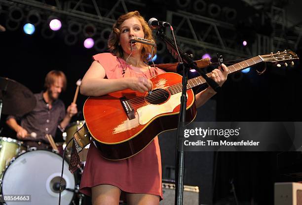 Tift Merritt performs as part of Day Two of the 2009 Bonnaroo Music and Arts Festival on June 12, 2009 in Manchester, Tennessee.