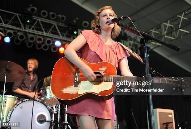 Tift Merritt performs as part of Day Two of the 2009 Bonnaroo Music and Arts Festival on June 12, 2009 in Manchester, Tennessee.