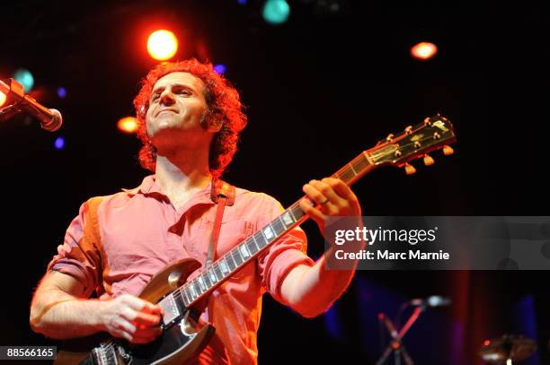 Dweezil Zappa performs on stage at The Picture House on June 18, 2009 in Edinburgh, Scotland.