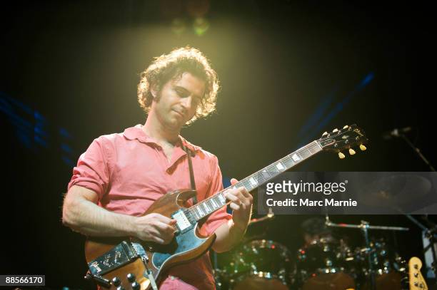 Dweezil Zappa performs on stage at The Picture House on June 18, 2009 in Edinburgh, Scotland.