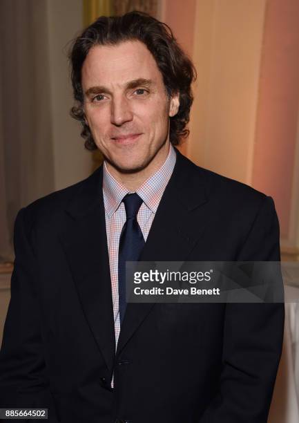 Sacha Newley attends the launch of the new book "Mother Anguish: A Memoir" by Basia Briggs at The Ritz on December 4, 2017 in London, England.