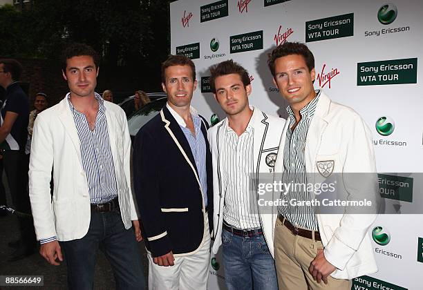 Blake arrives at The Ralph Lauren Sony Ericsson WTA Tour Pre-Wimbledon Party at The Roof Gardens on June 18, 2009 in London, England.