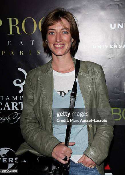 Singer Anais attends Label AZ Annual Music Party at the VIP Room Theatre on June 18, 2009 in Paris, France.