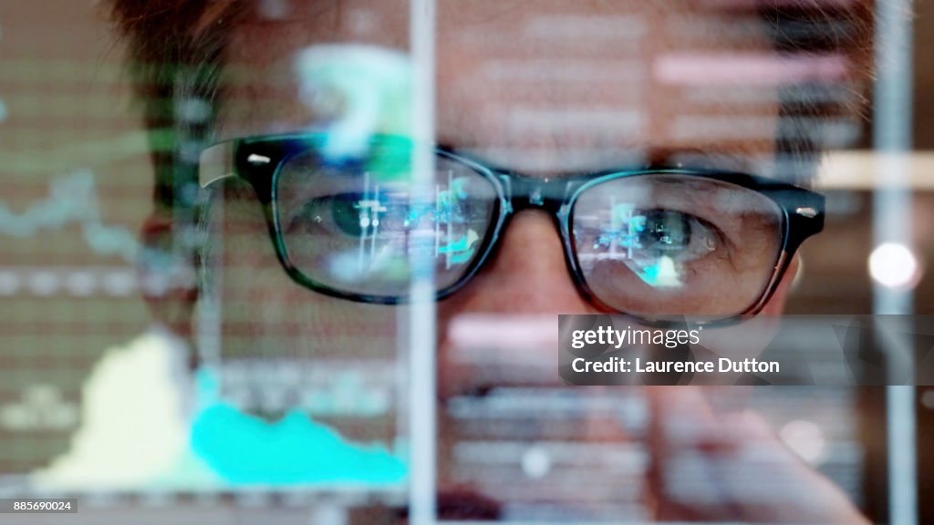 Touch skärmen analysatorn