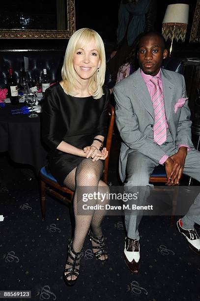 Sally Greene attends the charity fundraising evening 'Hoping's Got Talent' in aid of the Hoping For Palestine charity, at Cafe de Paris on June 18,...
