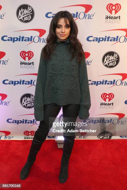 Camila Cabello attends 101.3 KDWB's Jingle Ball 2017 Presented by Capital One at Xcel Energy Center on December 4, 2017 in St. Paul/Minneapolis, MN