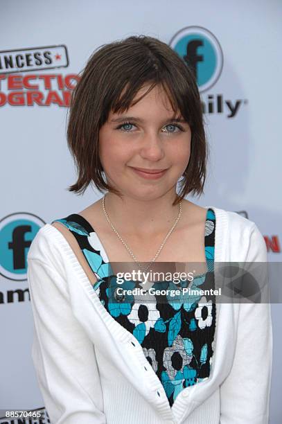 Actress Ariel Waller attends the Red Carpet Premiere For Disney's "Princess Protection Program" at the Queen Elizabeth Theatre on June 18, 2009 in...