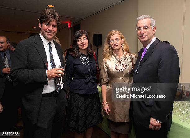 Director Greg Barker, HBO Documentary Films VP Nancy Abraham, Film Subject Carolina Larriera and CNN senior UN correspondent Richard Roth attend the...