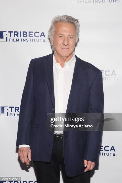 Actor Dustin Hoffman attends the 20th Anniversary screening of "Wag The Dog" at 92nd Street Y on December 4, 2017 in New York City.