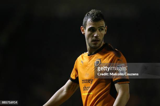 Leo Bonatini of Wolverhampton Wanderers during the Sky Bet Championship match between Birmingham City and Wolverhampton at St Andrews on December 4,...