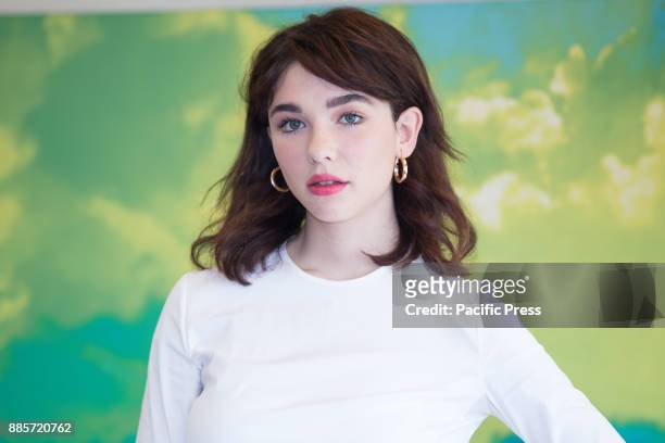 Italian actress Matilda De Angelis during the Photocall of the Italian movie "Il Premio", directed by Alessandro Gassmann, at the Hotel Bernini...