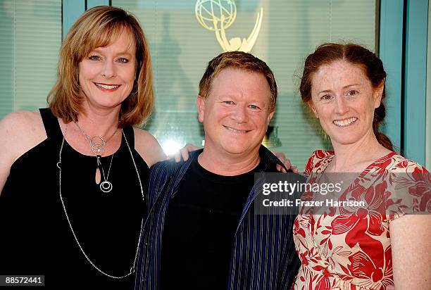 Cast members of The Waltons, Mary Beth McDonough , Eric Scott and Kami Cotler arrive at the Academy Of Television Arts & Sciences' "Father's Day...