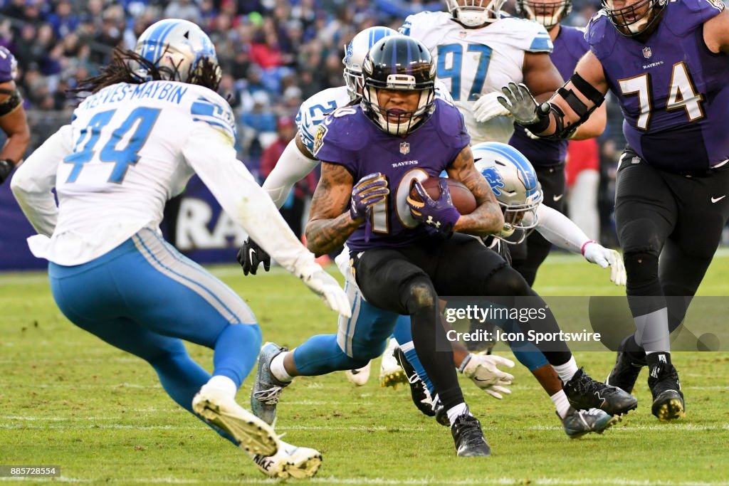 NFL: DEC 03 Lions at Ravens