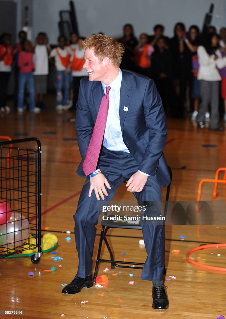 Prince Harry Visits The Harlem Children's Zone