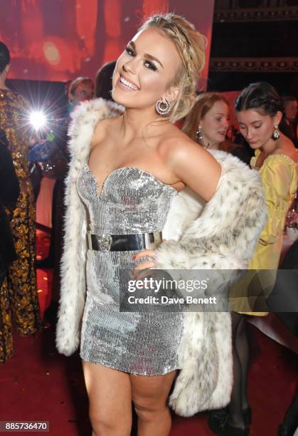 Tallia Storm attends The Fashion Awards 2017 in partnership with Swarovski after party at Royal Albert Hall on December 4, 2017 in London, England.
