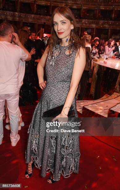 Roksanda Ilincic attends The Fashion Awards 2017 in partnership with Swarovski after party at Royal Albert Hall on December 4, 2017 in London,...