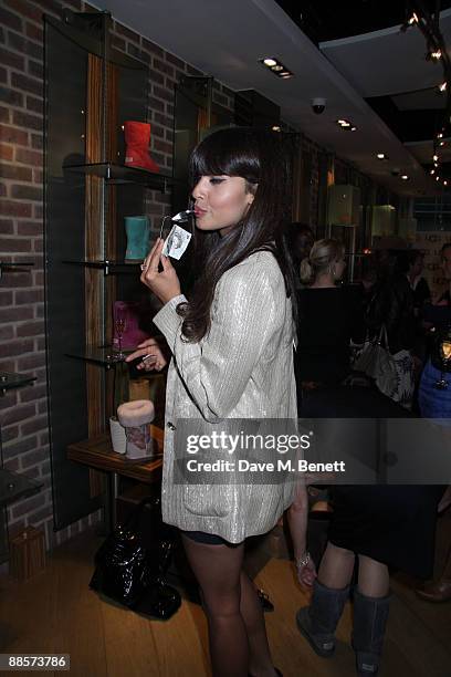 Jameela Jamil attended a fundraiser hosted by a famous boot label , to raise money for Great Ormond Street Children�s Hospital Charity, stars...