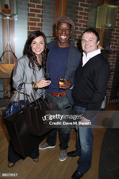 Louisa Lytton and Ian Wright attended a fundraiser hosted by a famous boot label , to raise money for Great Ormond Street Children�s Hospital...