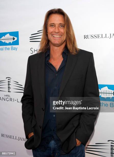 Russel James attends the launch of his Photographic Art Book at Hotel Shangri-La on June 18, 2009 in Santa Monica, California.