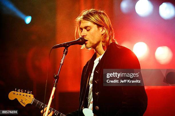 Kurt Cobain of Nirvana