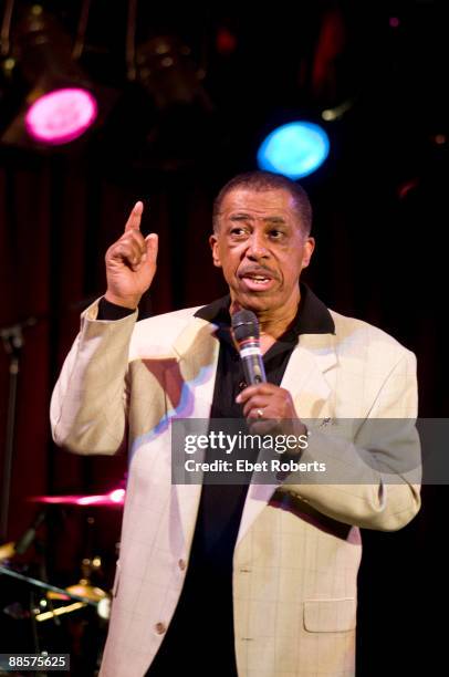 Ben E King performs on stage at Gary U.S. Bonds Birthday Bash at B.B. King Blues Club & Grill on June 17, 2009 in New York, New York.