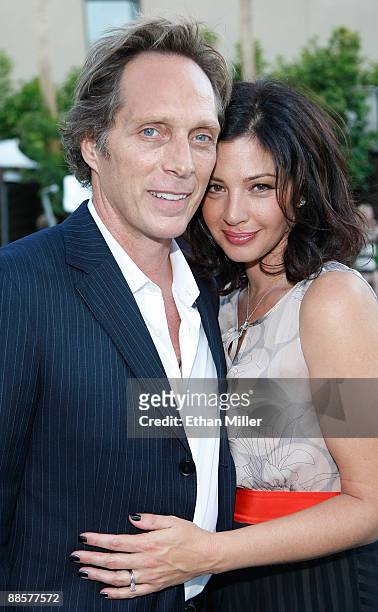 Actor William Fichtner and his wife Kym attend the 2009 NHL Awards after party at The Palms Casino Resort on June 18, 2009 in Las Vegas, Nevada.