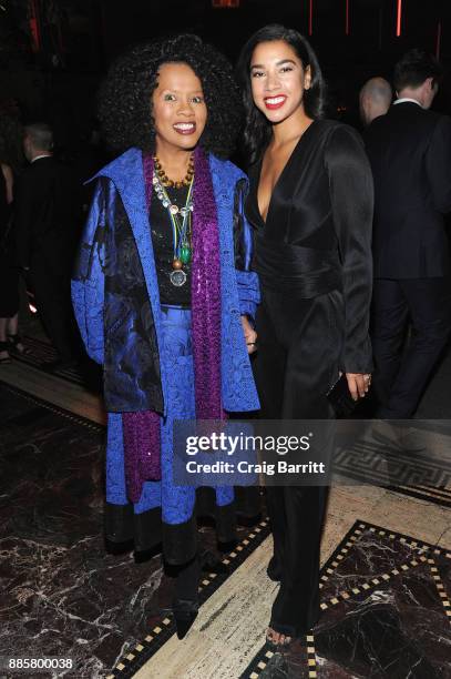 Sherry Bronfman and DJ Hannah Bronfman attend "The Bloomberg 50" Celebration at Gotham Hall on December 4, 2017 in New York City.