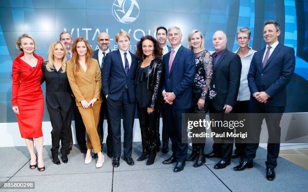 Alyse Nelson, Rosanna Arquette, Alvin Allgood, Grace Gummer, Salman Sufi, Ronan Farrow, Diane Von Furstenberg, David Schwimmer, Christopher Nassetta,...