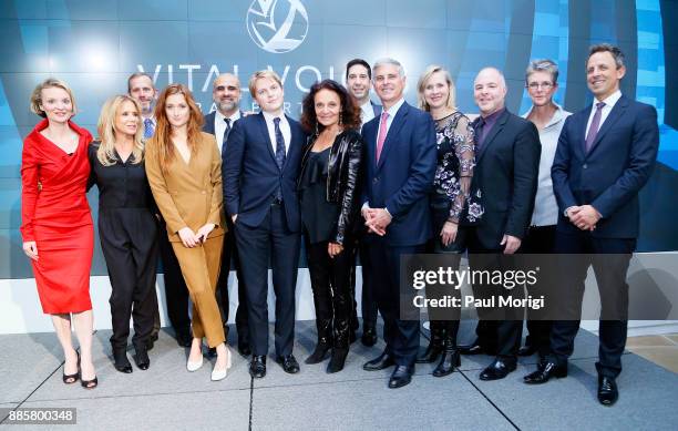 Alyse Nelson, Rosanna Arquette, Alvin Allgood, Grace Gummer, Salman Sufi, Ronan Farrow, Diane Von Furstenberg, David Schwimmer, Christopher Nassetta,...