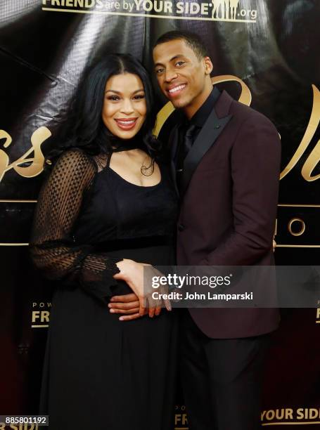 Jordin Sparks and Dana Isaiah attend the 2017 One Night With The Stars benefit at the Theater at Madison Square Garden on December 4, 2017 in New...