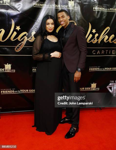 Jordin Sparks and Dana Isaiah attend the 2017 One Night With The Stars benefit at the Theater at Madison Square Garden on December 4, 2017 in New...